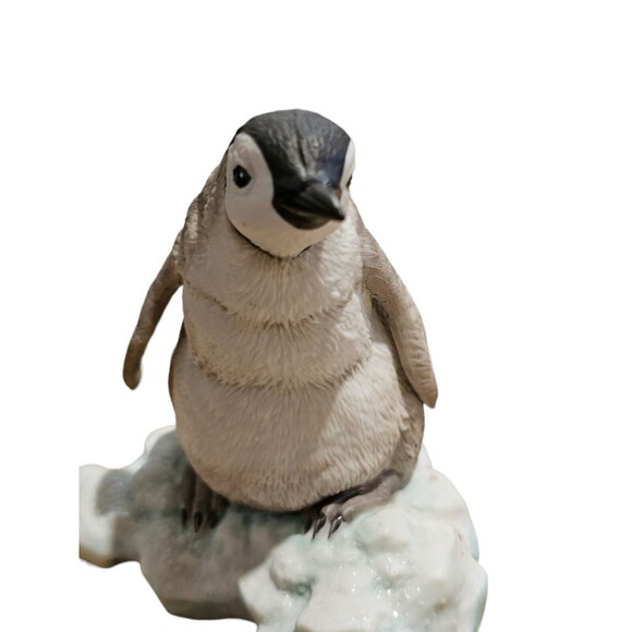 1990 EMPEROR PENGUINS FIGURINE POLAR EXPEDITION BY MARURI USA P-9001 VINTAGE - Picture 7 of 8